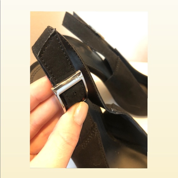 Sling Back Pointed Toe Pumps - Picture 10 of 12